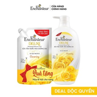 [Deal độc quyền] Sữa tắm Enchanteur Charming 650gr + Tặng Túi Sữa tắm 200gr