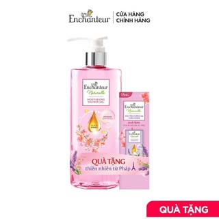 [HB Gift] Sữa tắm nước hoa Enchanteur hương Iris 510g + Tặng Sữa tắm Lavender 100g