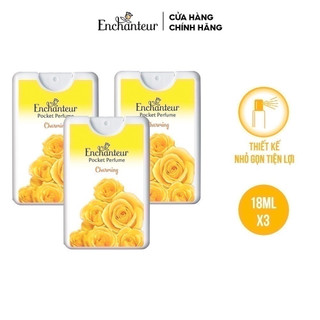 Combo 3 Nước hoa bỏ túi Enchanteur Charming 18ml/hộp