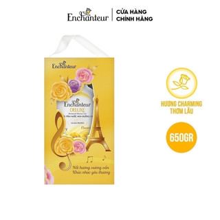 Hộp quà sữa tắm nước hoa dưỡng da Enchanteur Charming 650g