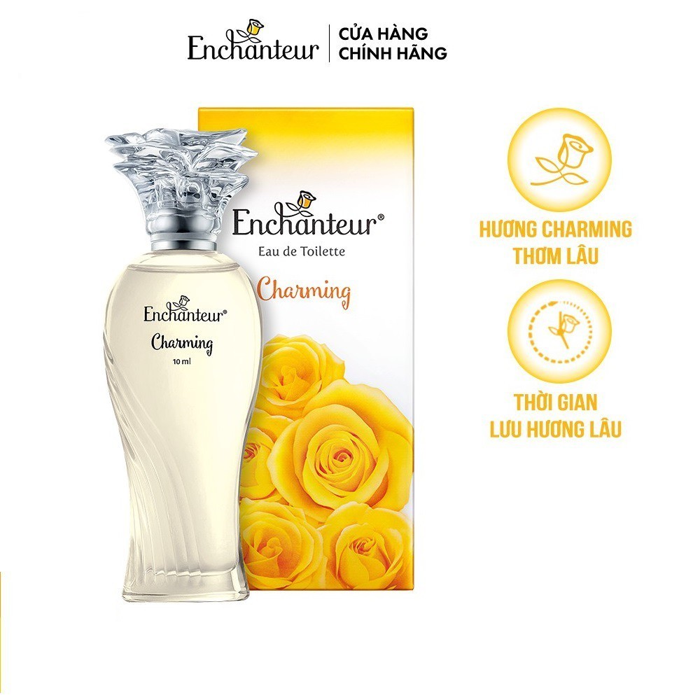 [Gift] Nước hoa cao cấp Enchanteur Charming 10ml