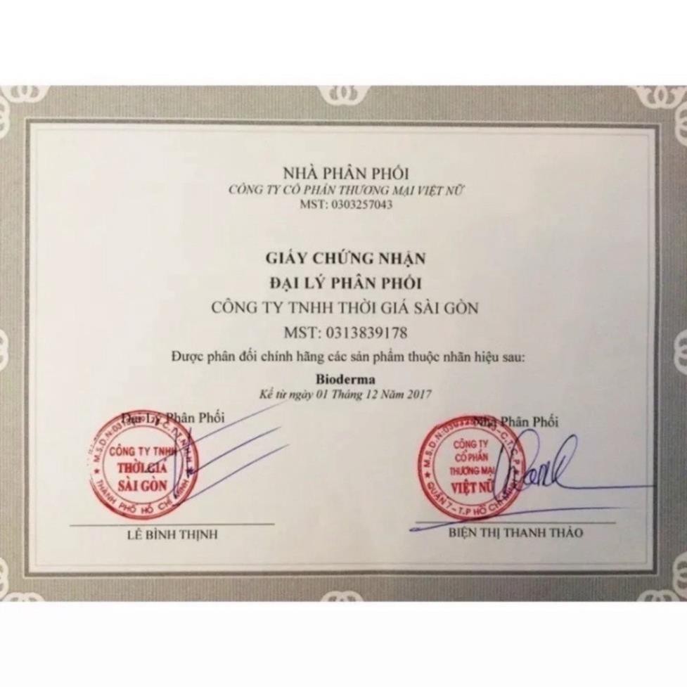 Nước Tẩy Trang Bioderma Chính Hãng Cho Da Dầu Mụn, Nhạy Cảm 500ML - BIODERMA | BigBuy360 - bigbuy360.vn