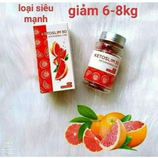 Giảm Cân Keto Bưởi  Hộp 30v Tinh Chất Bưởi Đỏ Giảm Cân An Toàn Hiệu Quả