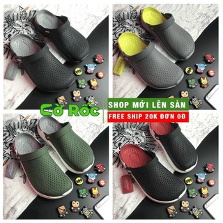 Dép cross literide Nam hàng xuất khẩu full box đủ 8 màu, 8 size