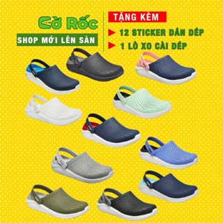  Dép cross literide Nam Nữ quai ngang hàng xuất khẩu full box đủ 8 màu 8 size 