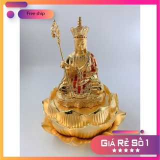 Tượng địa tạng vương bồ tát đế sen mở mang lại may mắn