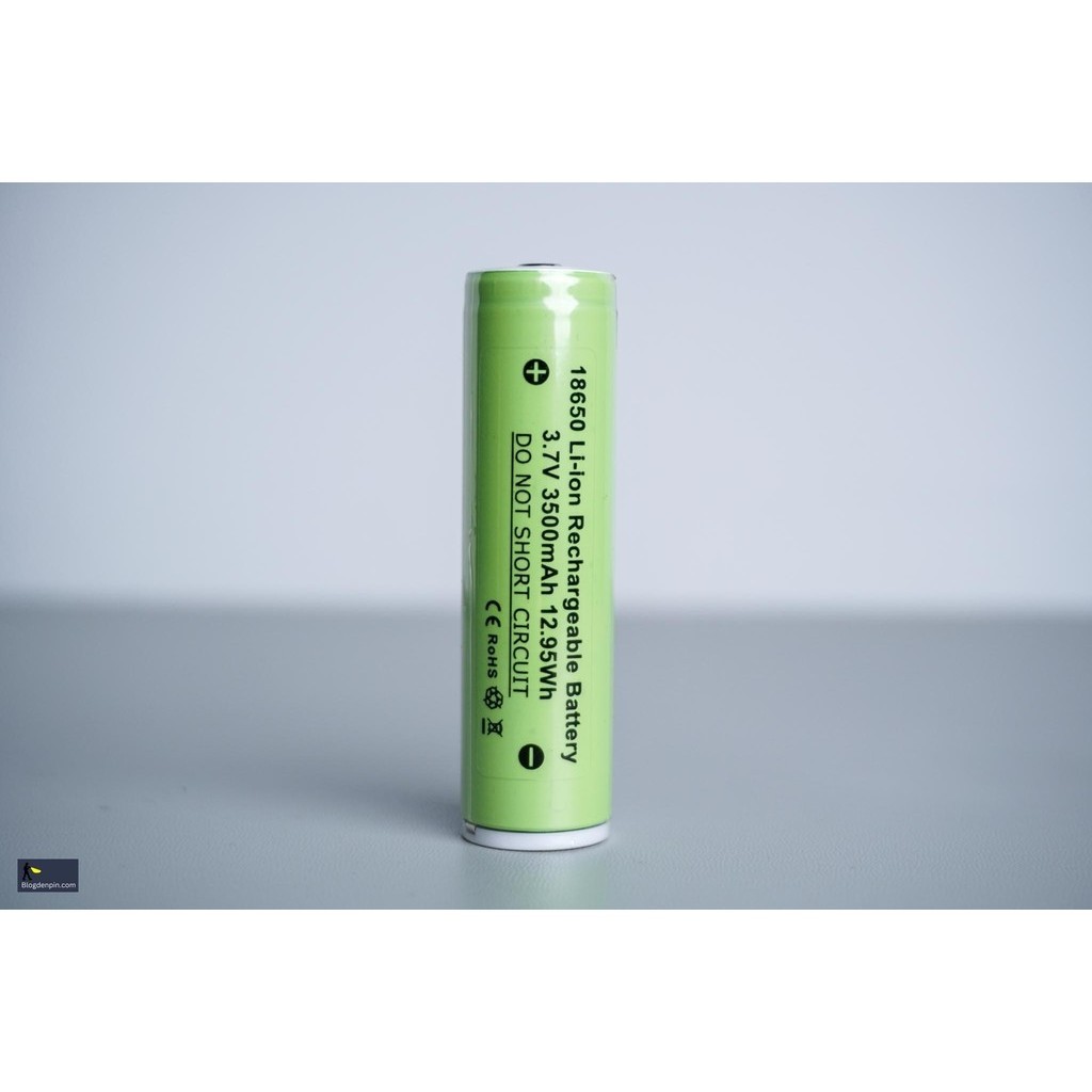 1 viên 18650 Panasonic có mạch bảo vệ - NCR18650GA - 3500mAh
