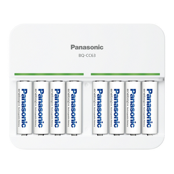 Sạc Eneloop Panasonic BQ-CC63 (8 slot)