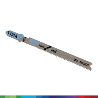 Lưỡi cưa lọng Bosch T 118 A - Sắt (bộ 5 lưỡi)