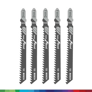 Lưỡi cưa lọng Bosch bộ 5 lưỡi