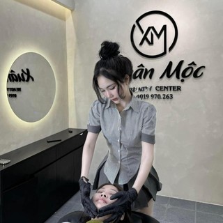 SET ÁO SƠ MI TAY PHỒNG CHIẾT EO MIX CHÂN VÁY XẾP LI
