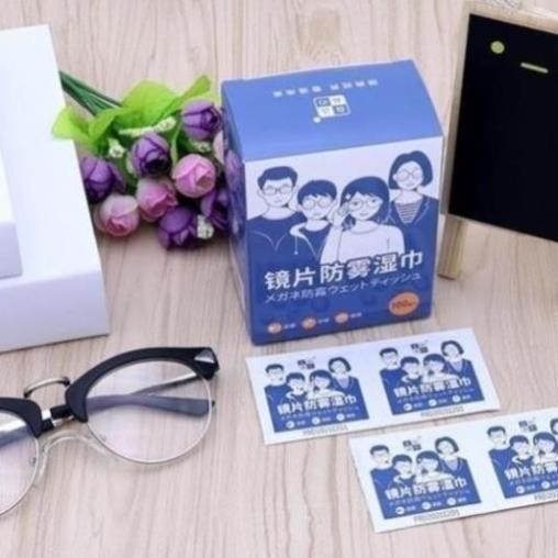 Lau kính Nano, khăn giấy chống bám hơi nước, giấy lau kính chống mờ sương, mồ hôi nhờn