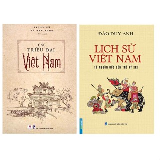 Sách - Combo 2 cuốn Các triều đại Việt Nam (HH) + Lịch sử Việt Nam từ nguồn gốc đến thế kỷ XIX (MT)