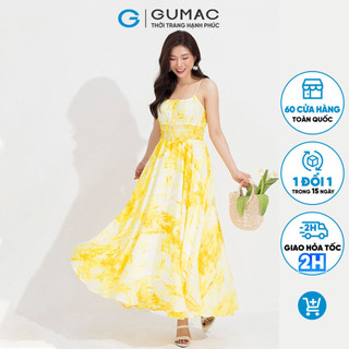 Đầm maxi hai dây gumac dd04071
