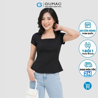 Áo kiểu cổ cách điệu gumac ad04021