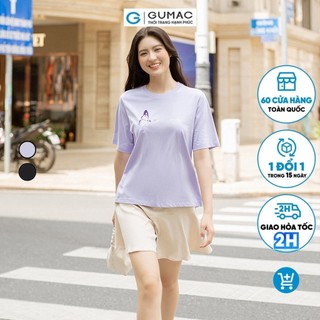 Áo thun in gumac thời trang gumac atd06069