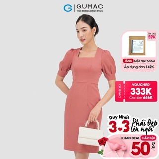 Chân váy xòe xếp ly LV0612 thời trang GUMAC
