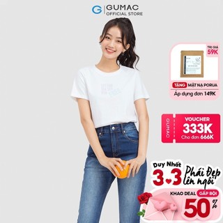Áo cổ tròn in ATC06062 thời trang GUMAC