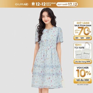 Đầm hoa nhí DC09080 thời trang GUMAC