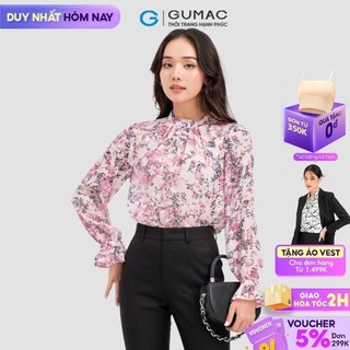 Áo kiểu cổ cao thời trang gumac la1113