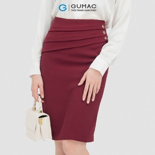 Chân váy xếp ly eo VC07024 thời trang GUMAC