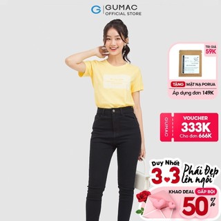 Áo thun nữ trẻ trung in ATC06021 thời trang GUMAC