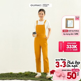 Jumpsuit 2 dây thời trang GUMAC DC03013