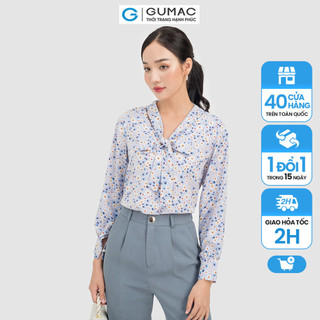 Áo sơ mi nữ thắt nơ la0705 thời trang gumac