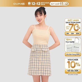 Áo tanktop bản dây thời trang gumac atc08046
