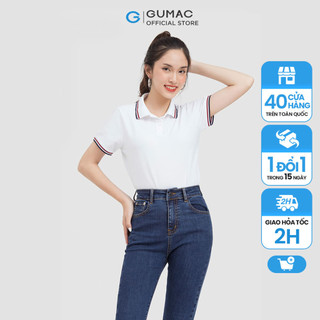 Áo polo bo phối viền ATC06002 thời trang GUMAC
