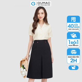 Chân váy xếp ly chữ a vc05048 thời trang gumac