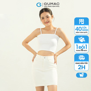 Chân váy jeans thời trang GUMAC VJC03019