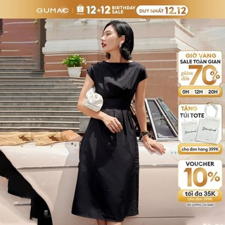 Đầm ly xếp eo LD0919 thời trang GUMAC