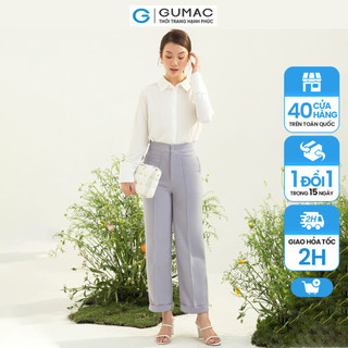 Quần tây nữ ống đứng thời trang GUMAC QC03040