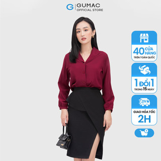 Chân váy peplum đắp chéo thời trang GUMAC VC04035