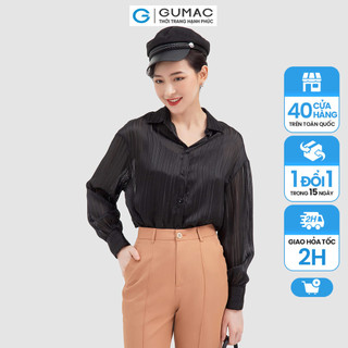 Áo sơ mi vải sọc ab11001 gumac