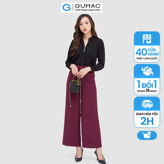 Quần tây ống suông rộng QC06068 thời trang GUMAC