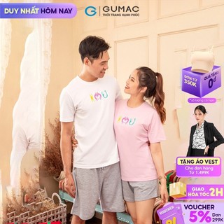 [Mã WABRGUM giảm 10% tối đa 30K đơn 99K] Áo thun nữ thời trang GUMAC in hình mẫu mới ATC01032