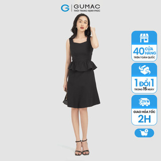 Đầm sát nách bèo tùng db12011 gumac