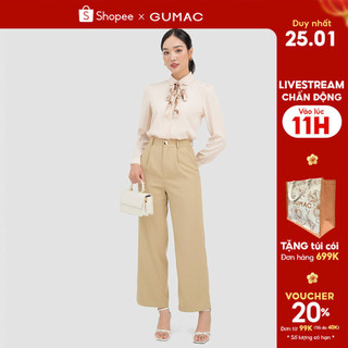Quần tây ống rộng qc06034 thời trang gumac