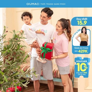 Áo thun trẻ em thời trang GUMAC in hình mẫu mới ATKC01033