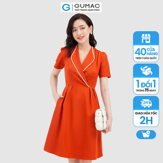 Đầm phối đăng ten DB928 GUMAC