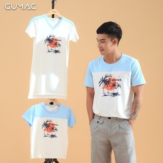 Áo thun phối Hello summer ABA759 GUMAC