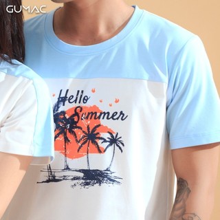 Áo thun phối Hello summer ABA759 GUMAC