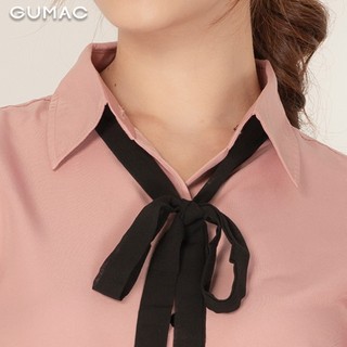 Áo sơ mi buột nơ AA910 GUMAC