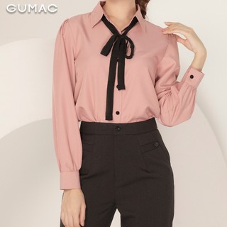 Áo sơ mi buột nơ AA910 GUMAC