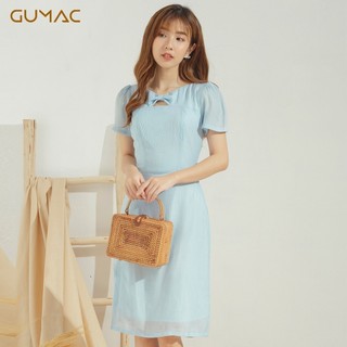 Đầm cổ nơ kiểu DA647 GUMAC