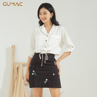 Chân váy thêu hoa va636 gumac