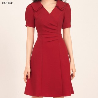 Đầm xếp ly eo DA518 GUMAC