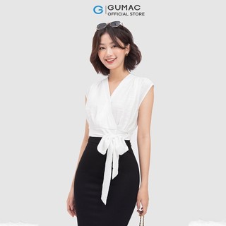 Chân váy bút chì nữ cơ bản GUMAC màu đen basic VC04030